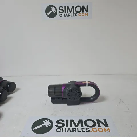 CORDLESS HANDHELD VACUUM CLEANER – PURPLE AND BLACK