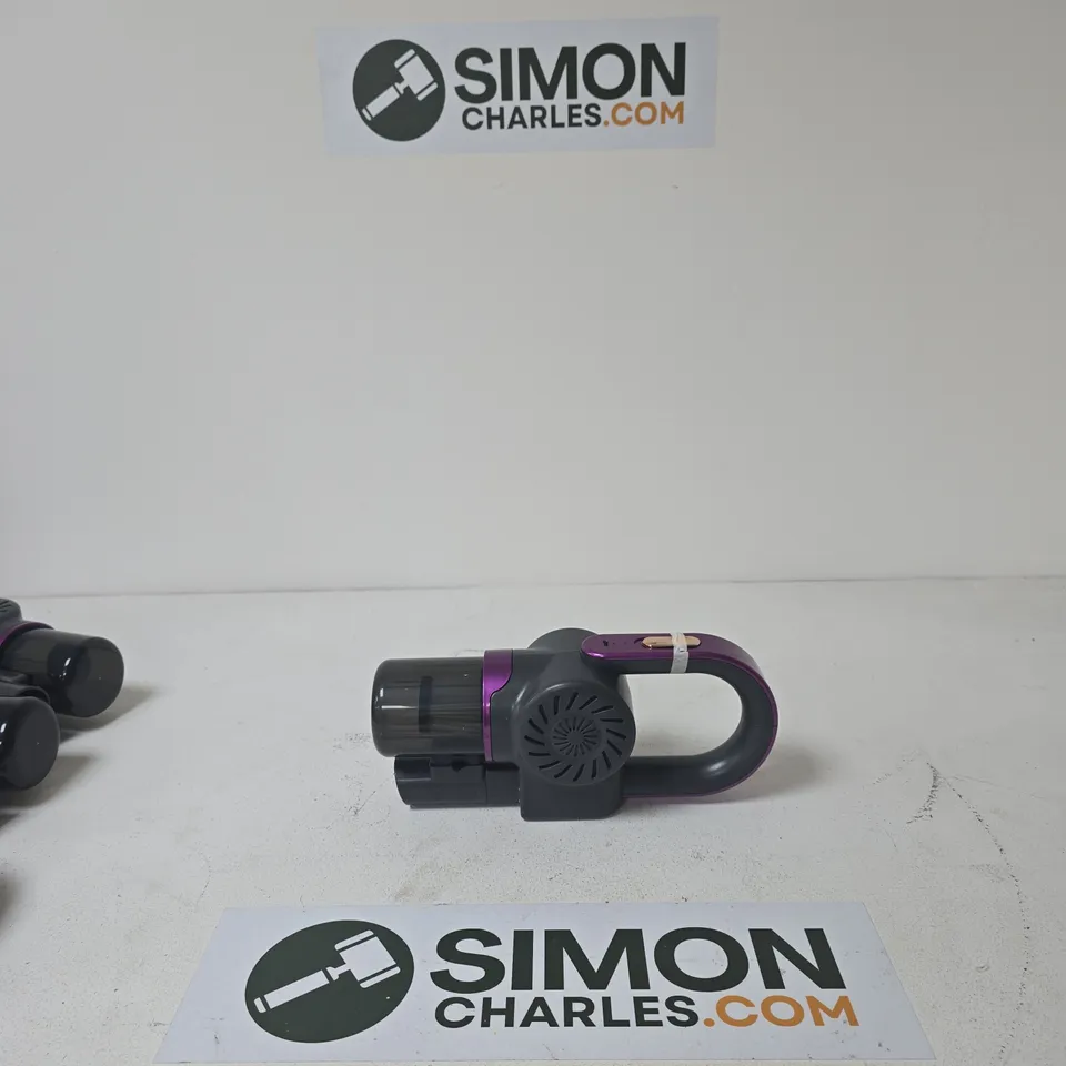 CORDLESS HANDHELD VACUUM CLEANER – PURPLE AND BLACK