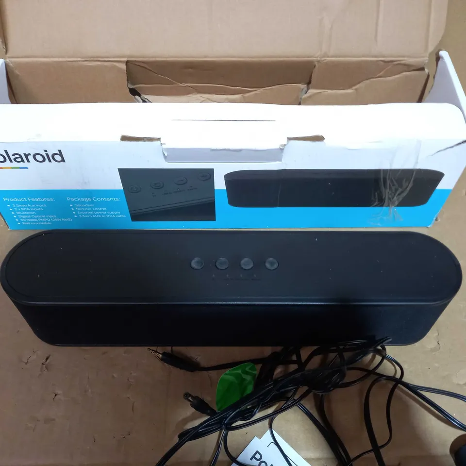 BOXED POLAROID COMPACT SOUNDBAR