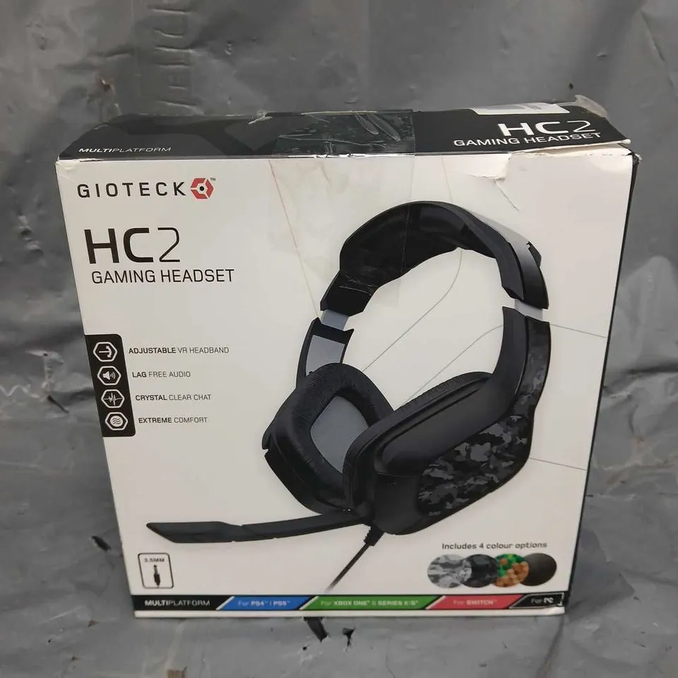 GIOTECK HC2 GAMING HEADSET