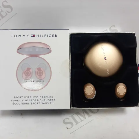 TOMMY HILFIGER WIRELESS EARBUDS METAL CASE