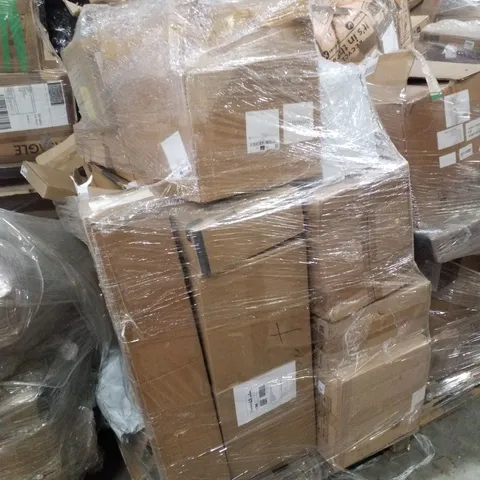 PALLET CONTAINING ASSORTED PRODUCTS INCLUDING CAR FRONT GRILLS, BINDING MACHINE & PRESSURE COOKER