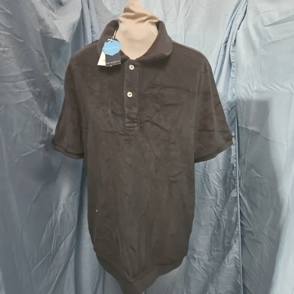 MR MARVIS THE TERRY POLO IN STORM - M