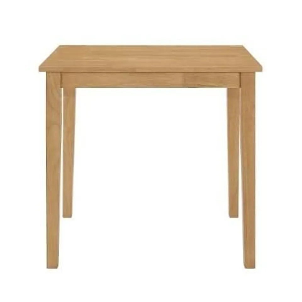 BOXED LEDBURY SMALL DINING TABLE IN LIGHT OAK FINISH