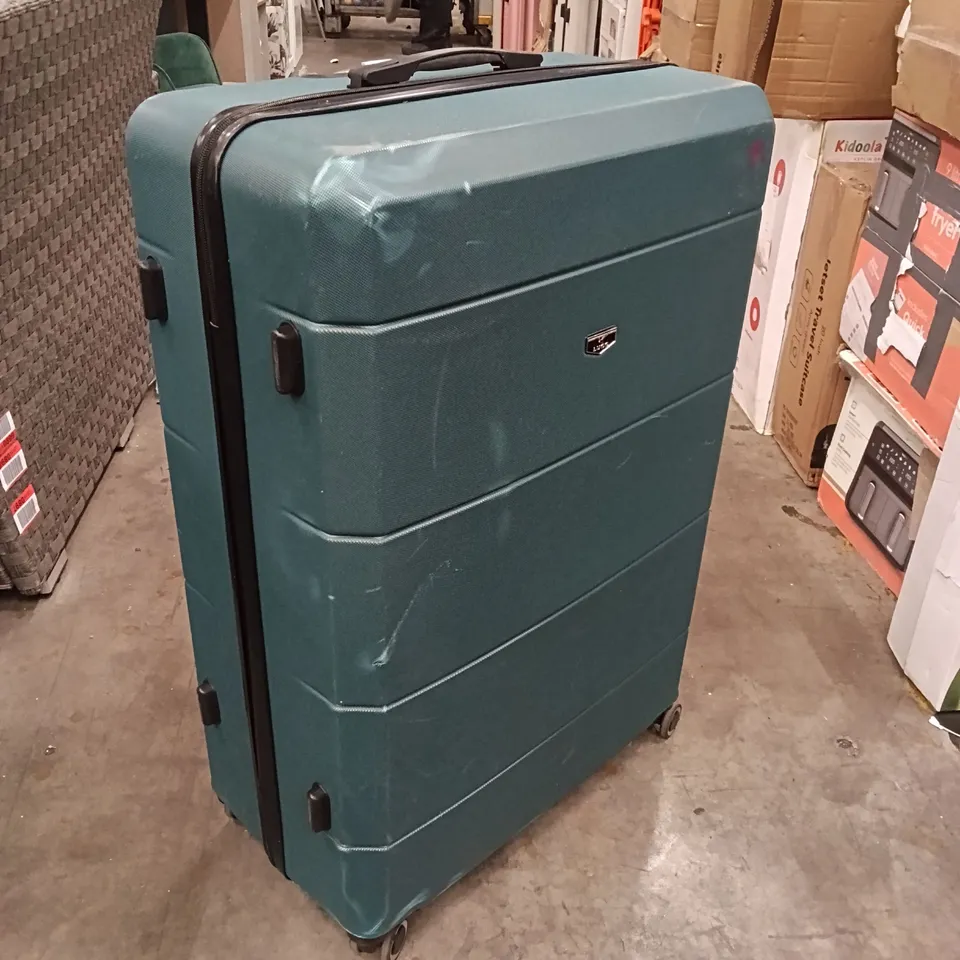 BOXED LUGG JETSET TRAVEL SUITCASE, 28-INCH LARGE CASE - BLUE 