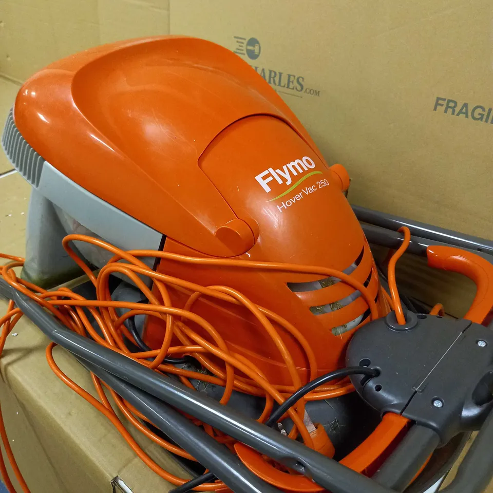 FLYMO HOVER VAC 250 ELECTRIC HOVER COLLECT LAWNMOWER