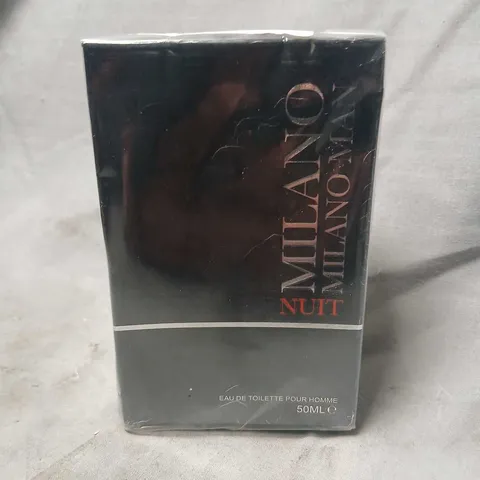 BOXED AND SEALED MILANO MAN NUIT EAU DE TOILETTE 50ML