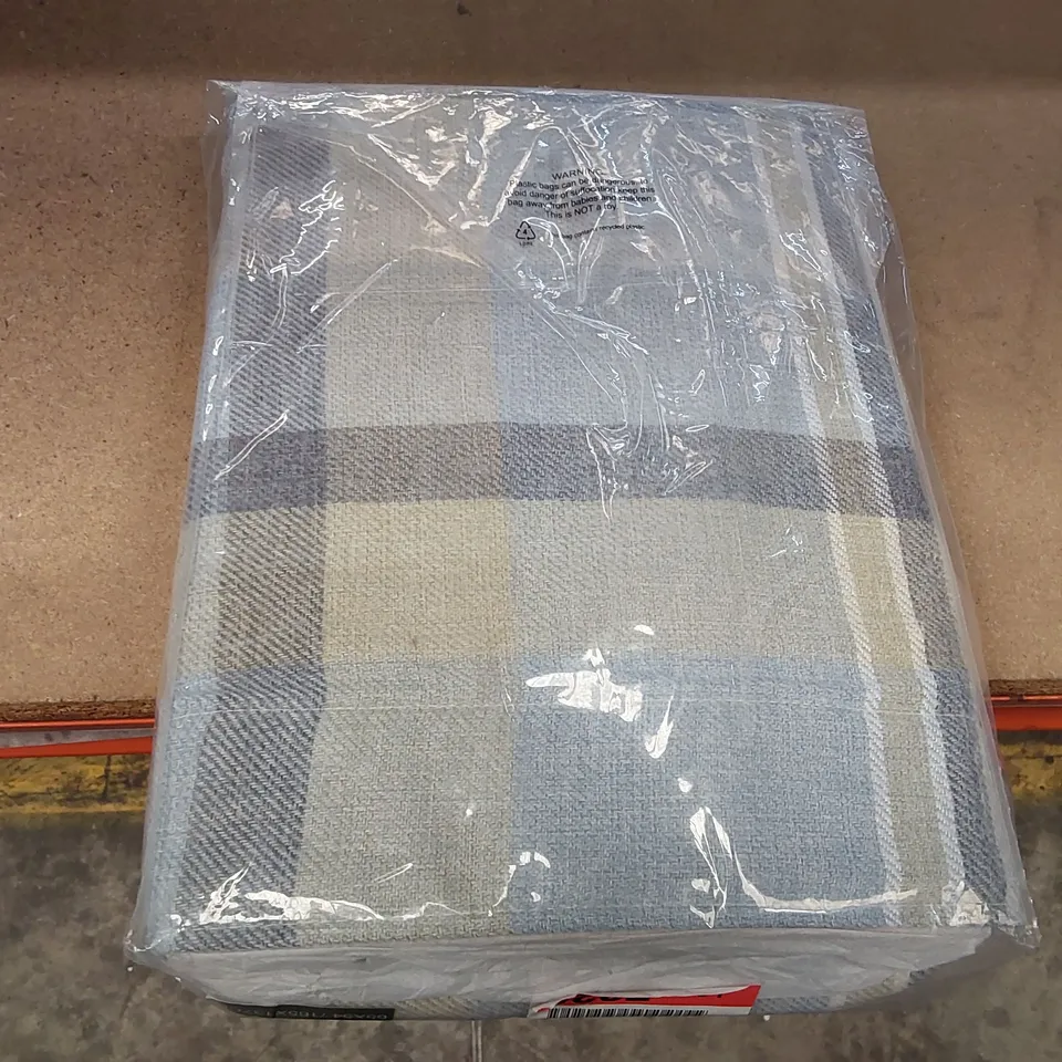 BAGGED AVED SYNTHETIC SEMI SHEER PINCH PLEAT CURTAIN PAIR - 165 X 137CM (1 ITEM)