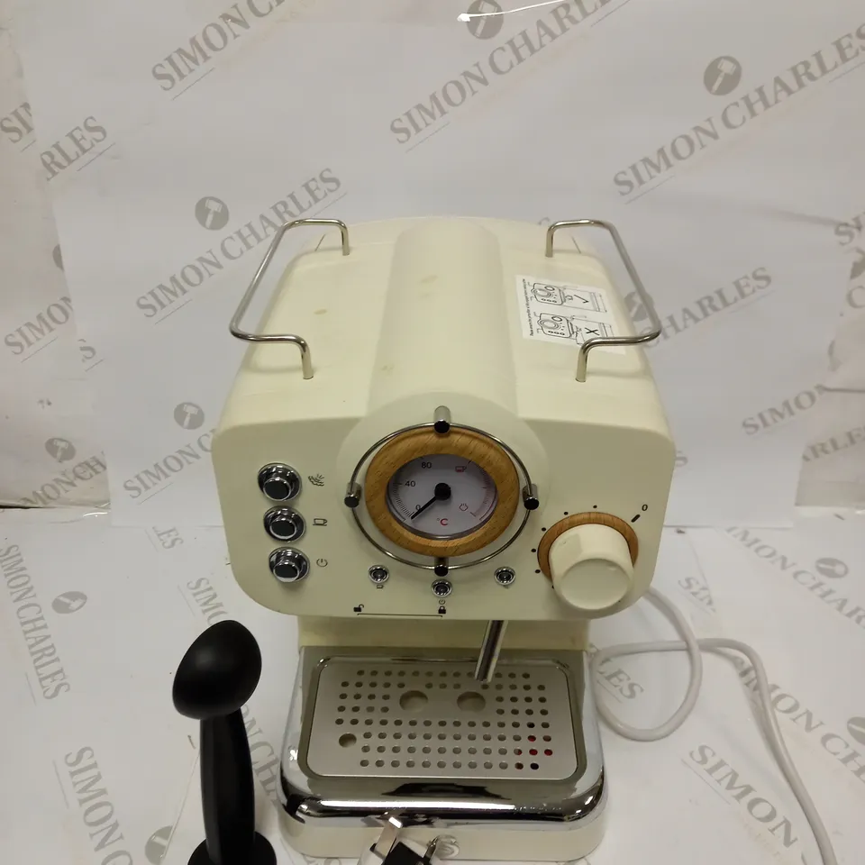 SWAN NORDIC ESPRESSO COFFEE MAKER - COTTON WHITE