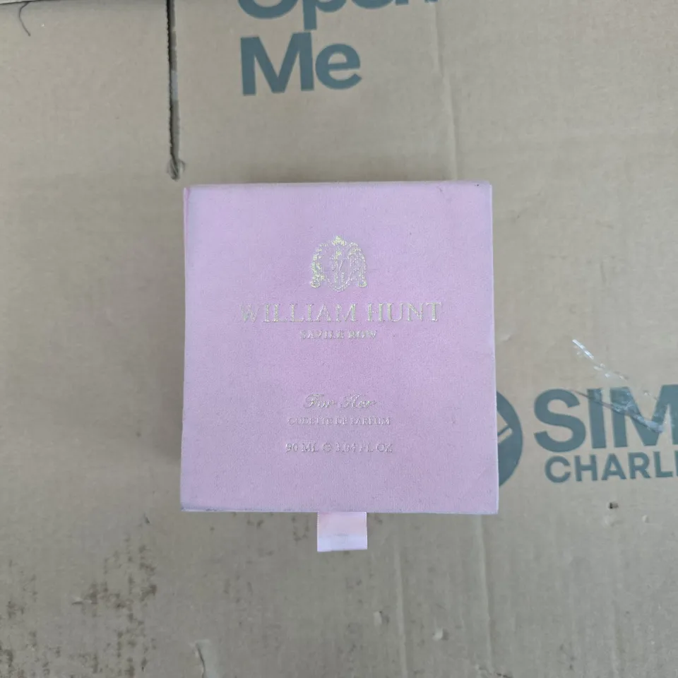 WILLIAM HUNT SAVILE ROW - FOR HER EAU DE PARFUM 90 ML – PINK PRESENTATION BOX