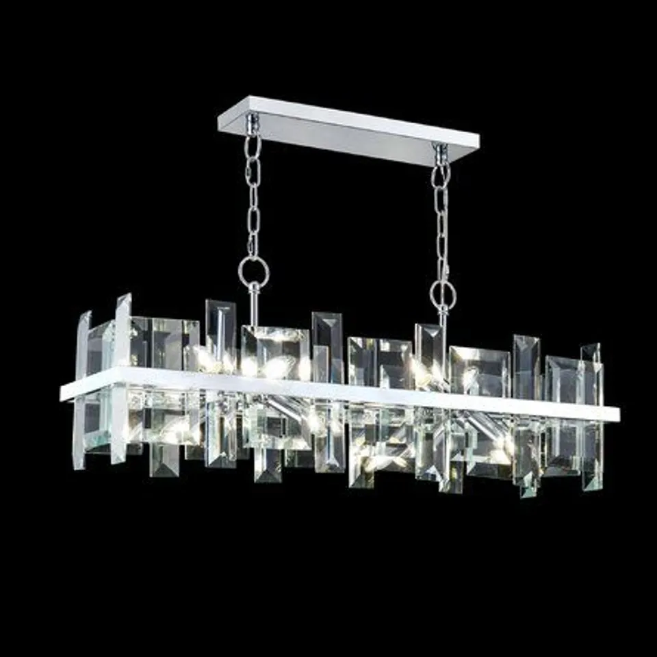 BOXED FENTRESS 8 LIGHT KITCHEN ISLAND SQUARE 