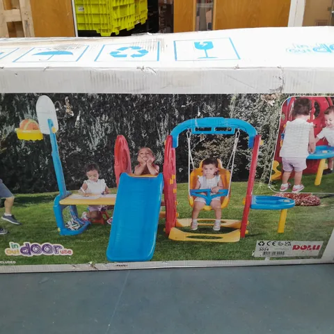 BOXED DOLU 7-IN-1 PLAYGROUND - COLLECTION ONLY