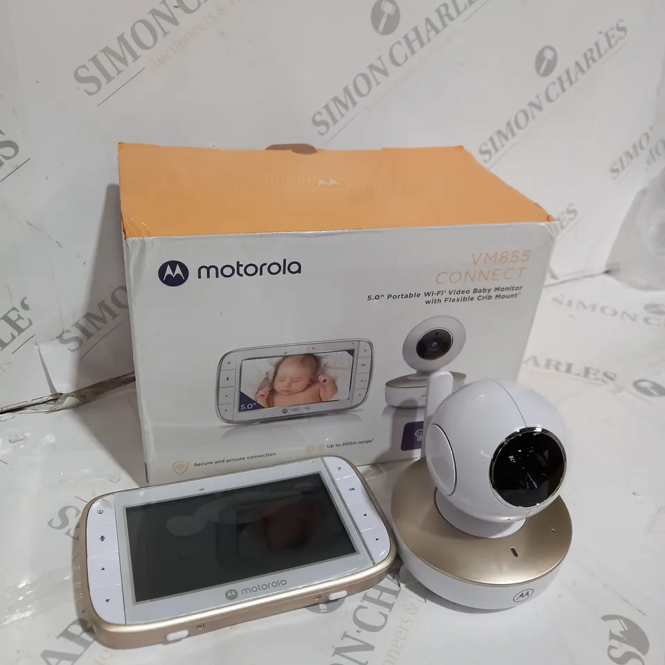 BOXED MOTOROLA PORTABLE RECHARGABLE BABY MONITOR 