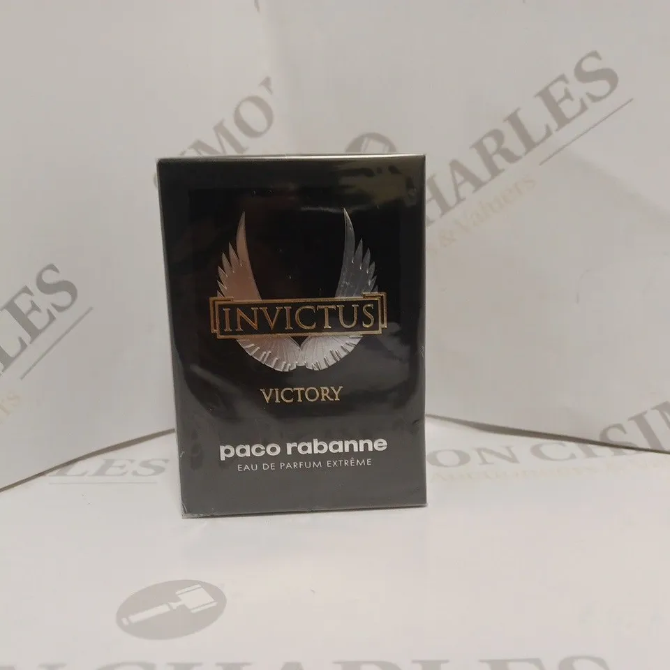 BOXED AND SEALED PACO RABANNE INVICTUS VICTORY EXTREME EAU DE PARFUM 50ML 