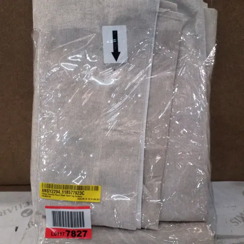 EILFRIED CHENILLE PENCIL PLEAT TAPED TOP CURTAINS