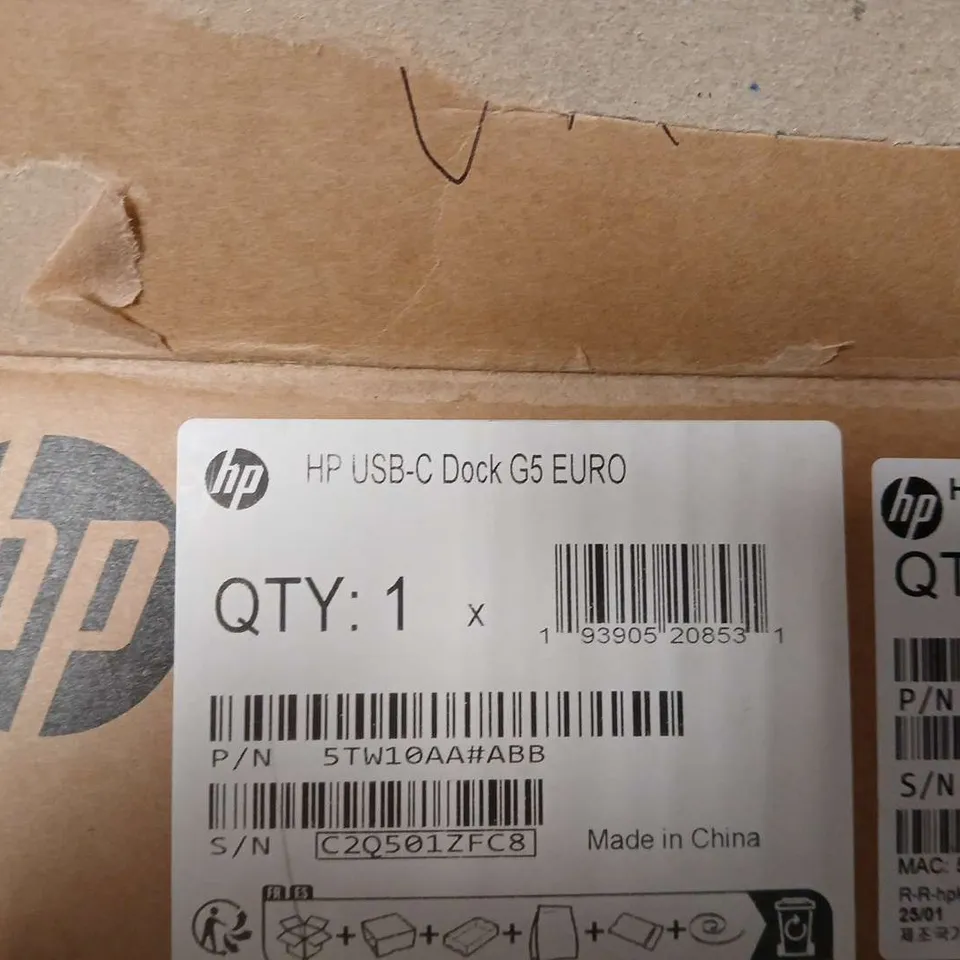 HP USB-C DOCK G5 EURO DOCKING STATION
