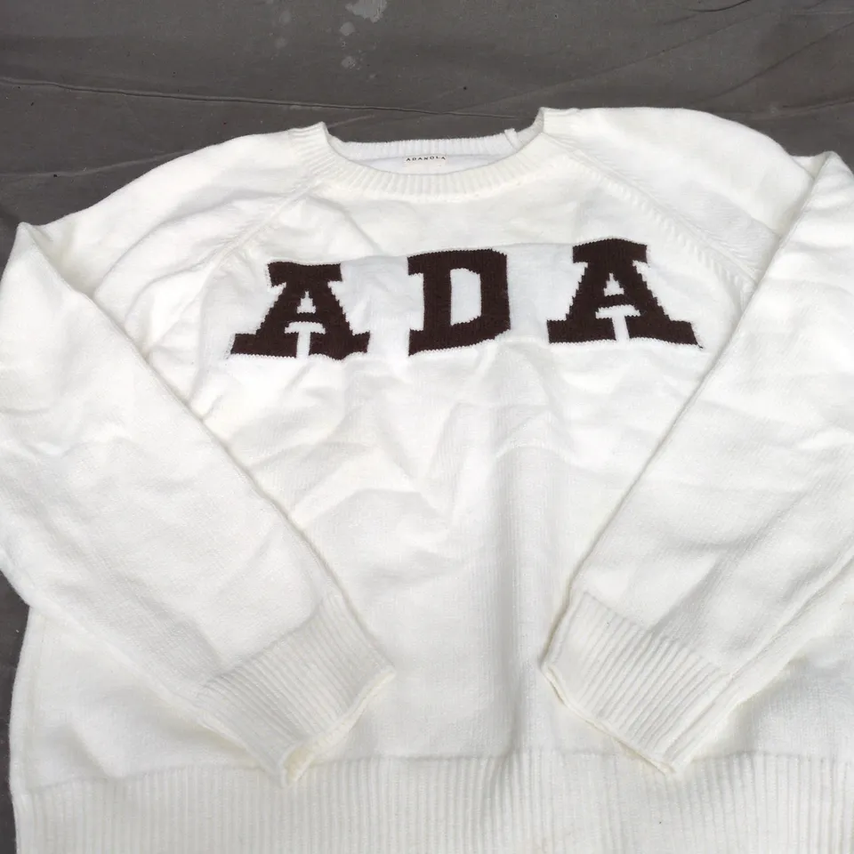 ADANOLA CREW NECK WOOLLY  SWEATER SIZE XS