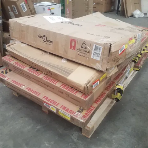 PALLET CONTAINING ASSORTED FLATPACK FURNITURE PARTS