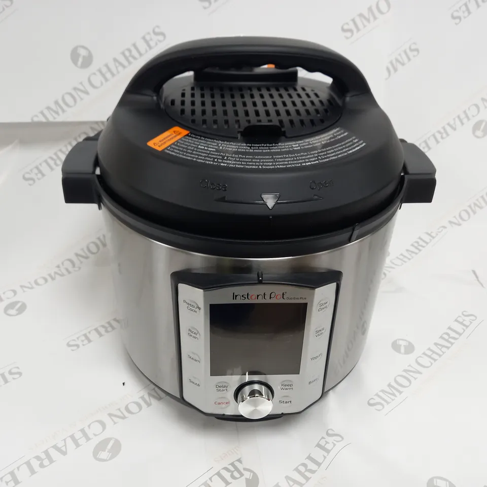 BOXED INSTANT POT DUO EVO PLUS 10-IN-1 PRESSURE COOKER 