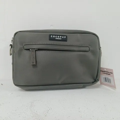 COCOPUP LONDON GREY COSMETIC POUCH