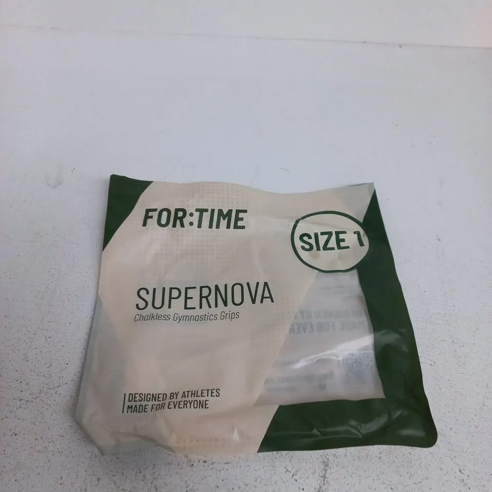 FOR-TIME SUPERNOVA CHALKLESS GYMNASTICS GRIPS – SIZE 1 (PAIR)
