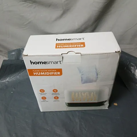 HOME SMART FLAME GLOW AROMA HUMIDIFIER BOXED