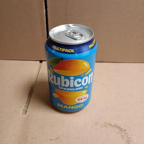 APPROXIMATELY 12 RUBICON MANGO SPARKLING 330ML CANS (BEST BEFORE MARCH 2027)
