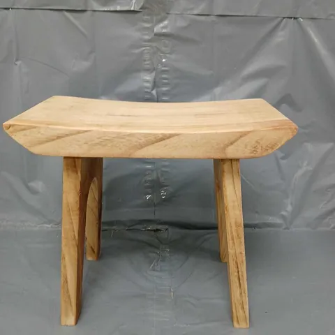 HANDMADE RUSTIC WOODEN STOOL