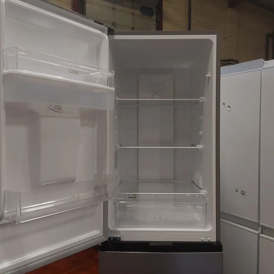 LOGIK LNFD55S23 50/50 FRIDGE FREEZER - SILVER