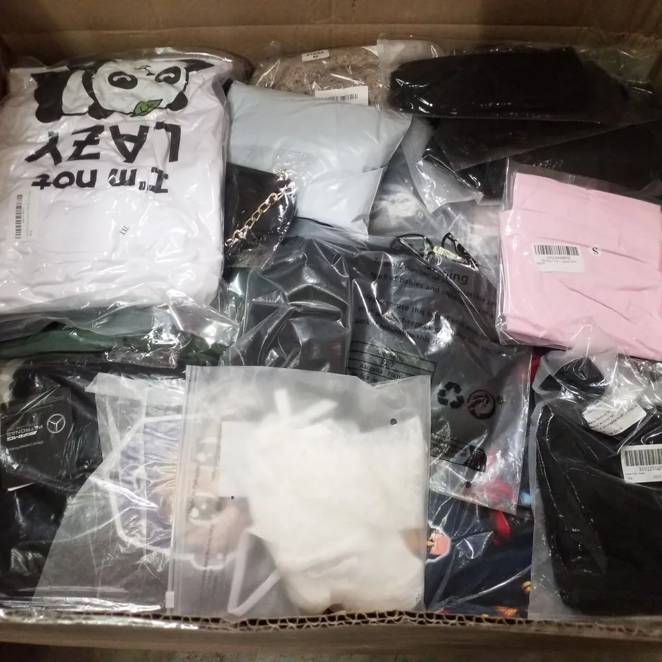 PALLET CONTAINING 6 BOXES OF ASSORTED CLOTHING
