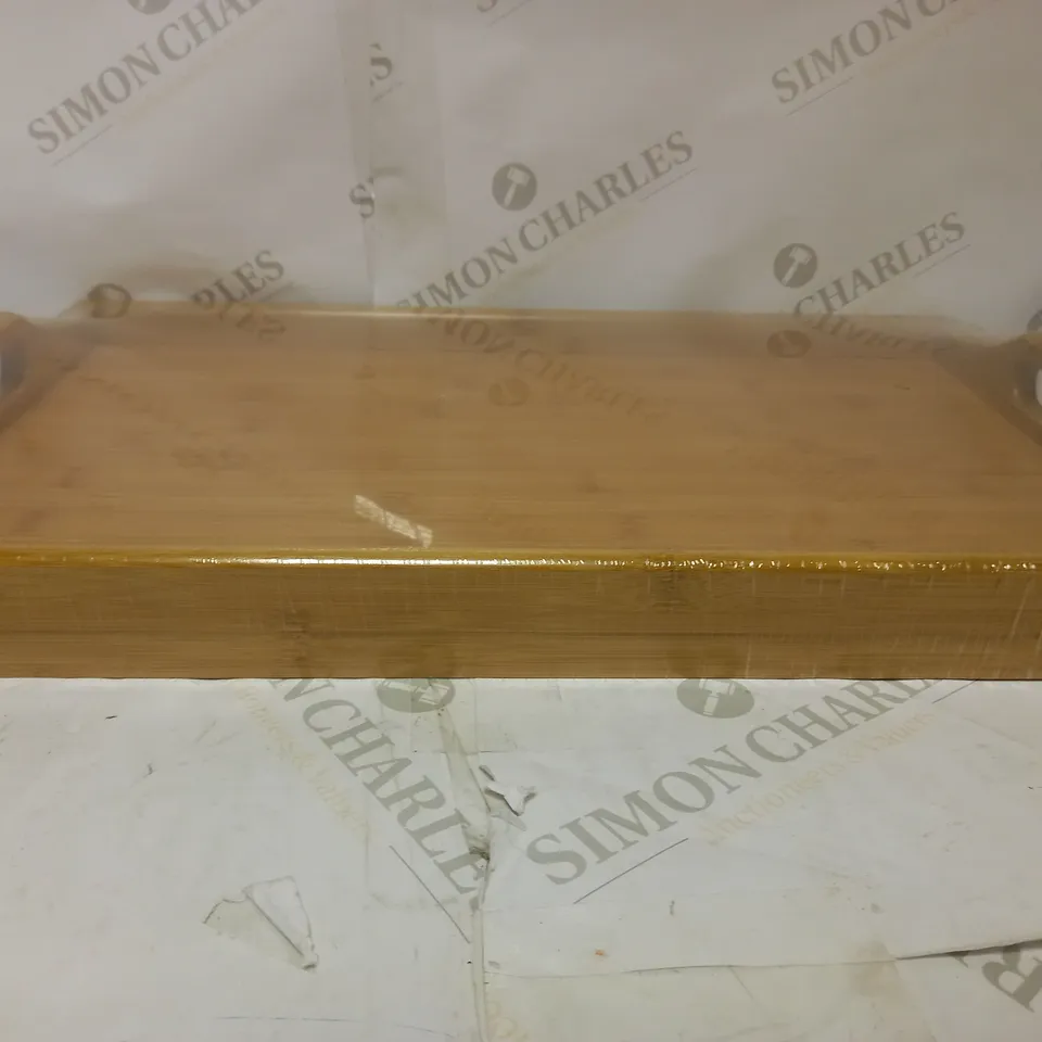 BAMBOO FOLDING BED TRAY