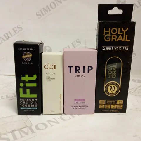 LOT OF 4 CBD ITEMS