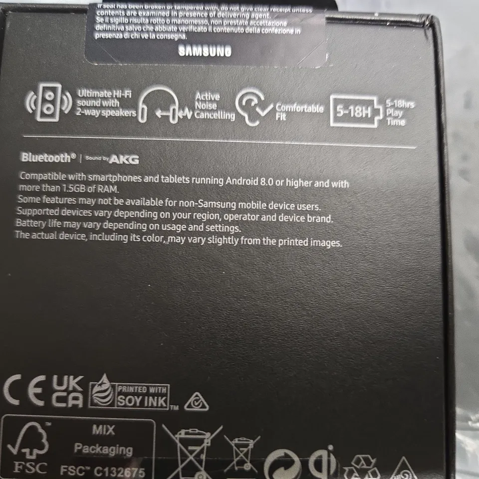 SAMSUNG GALAXY BUDS2 PRO WIRELESS EARBUDS – BOXED (MODEL SM-R510)