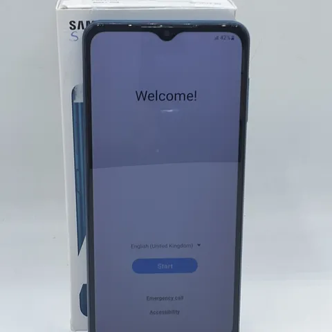 BOXED SAMSUNG GALAXY A12 64GB IN BLUE - SM-A125F