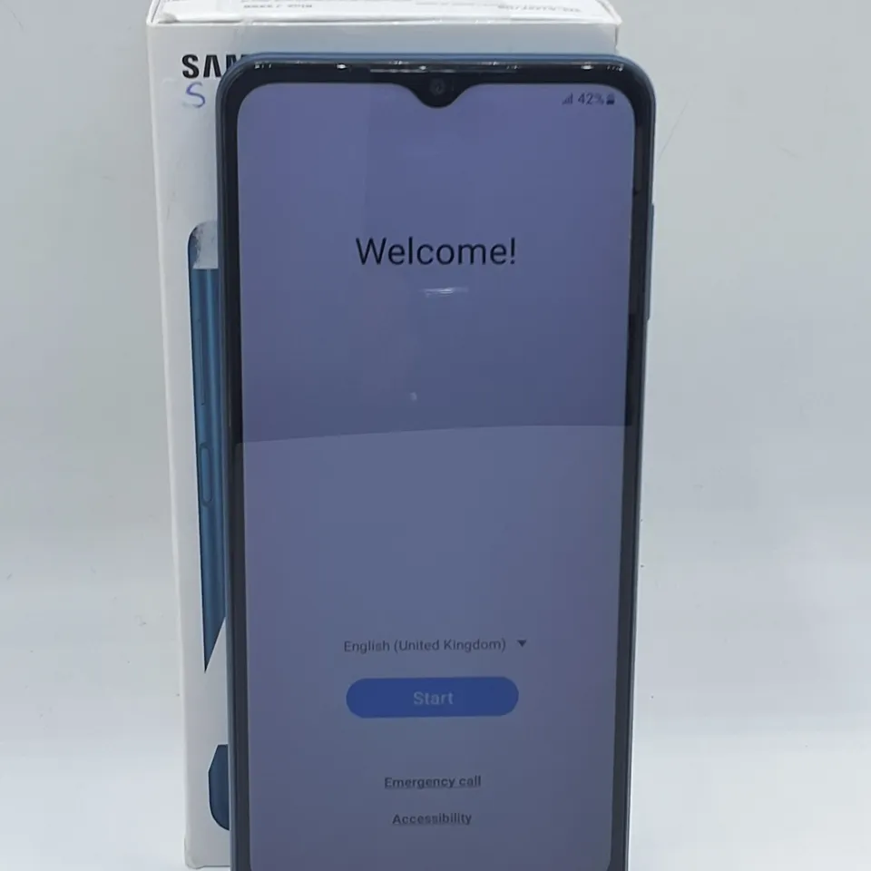 BOXED SAMSUNG GALAXY A12 64GB IN BLUE - SM-A125F