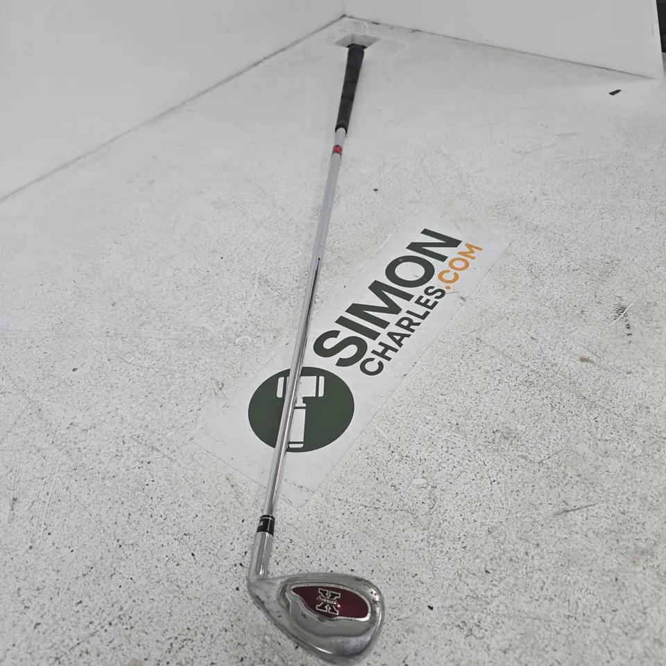 X CONCEPT GOLF IRON 8-IRON WITH SILVER HEAD AND GREY SHAFT