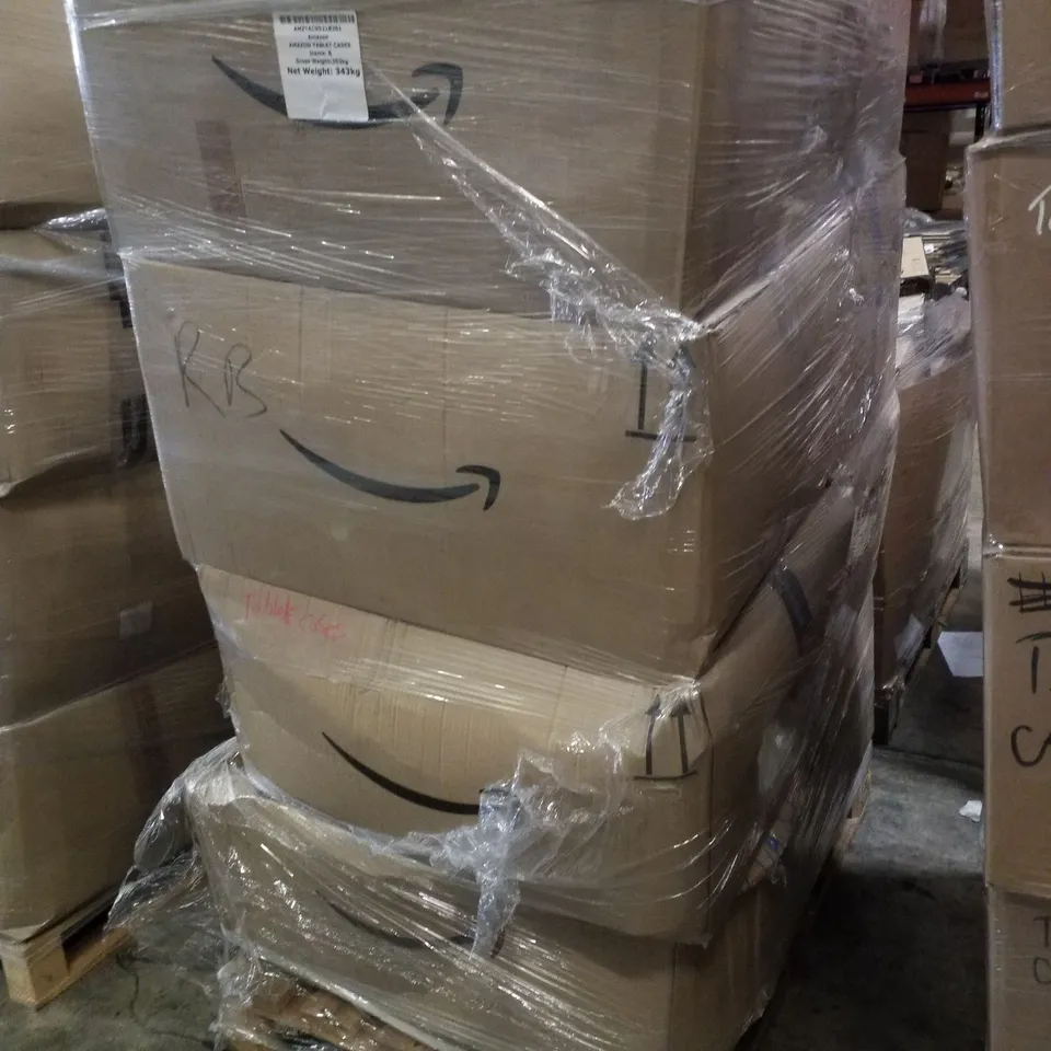 PALLET CONTAINING ASSORTED TABLET CASES