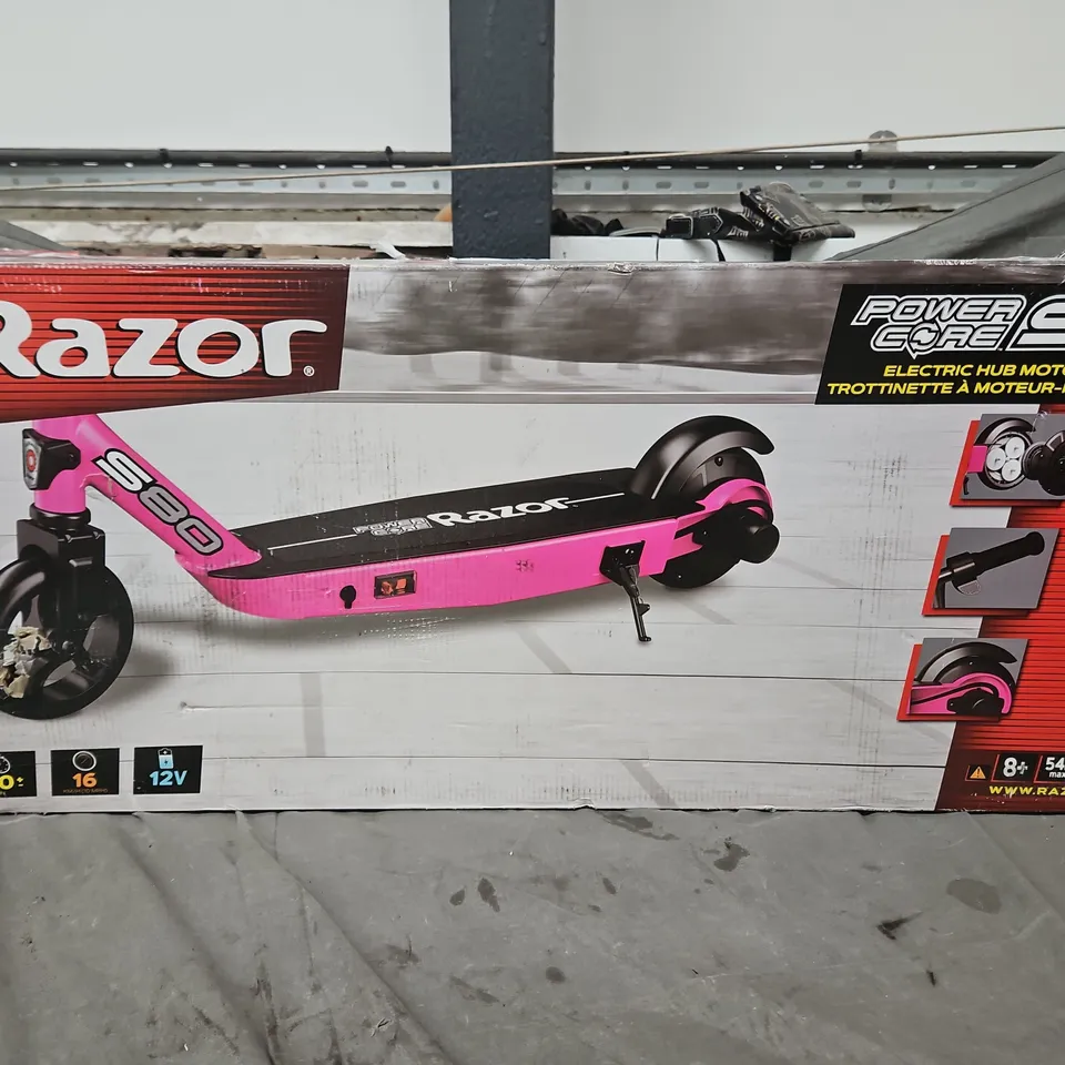 Razor Power Core 360 Electric Scooter – Pink, Boxed