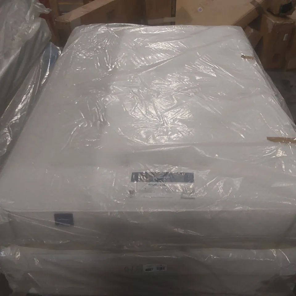 QUALITY BAGGED DOUBLE 135cm SILENTNIGHT MIA 1000 POCKET ORTHO FIRM MATTRESS RRP £599