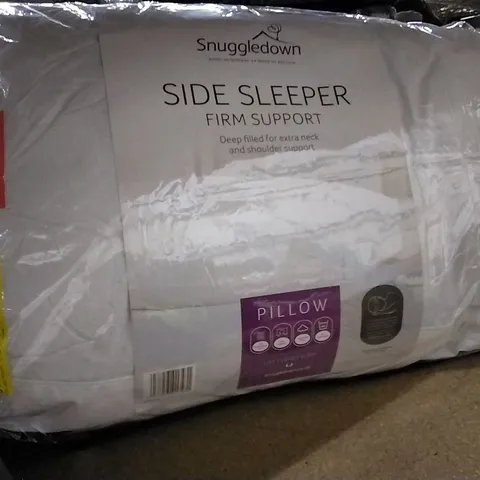 SNUGGLEDOWN SIDE SLEEPER FIRM SUPPORT PILLOW