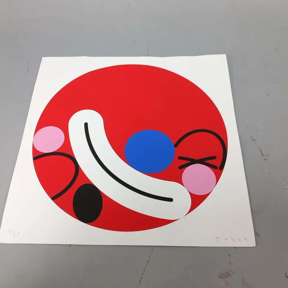 JAMES JOYCE 'THE TRUTH ISN’T GOOD ENOUGH', 2023 SIGNED PRINT NUMBERED #16/25