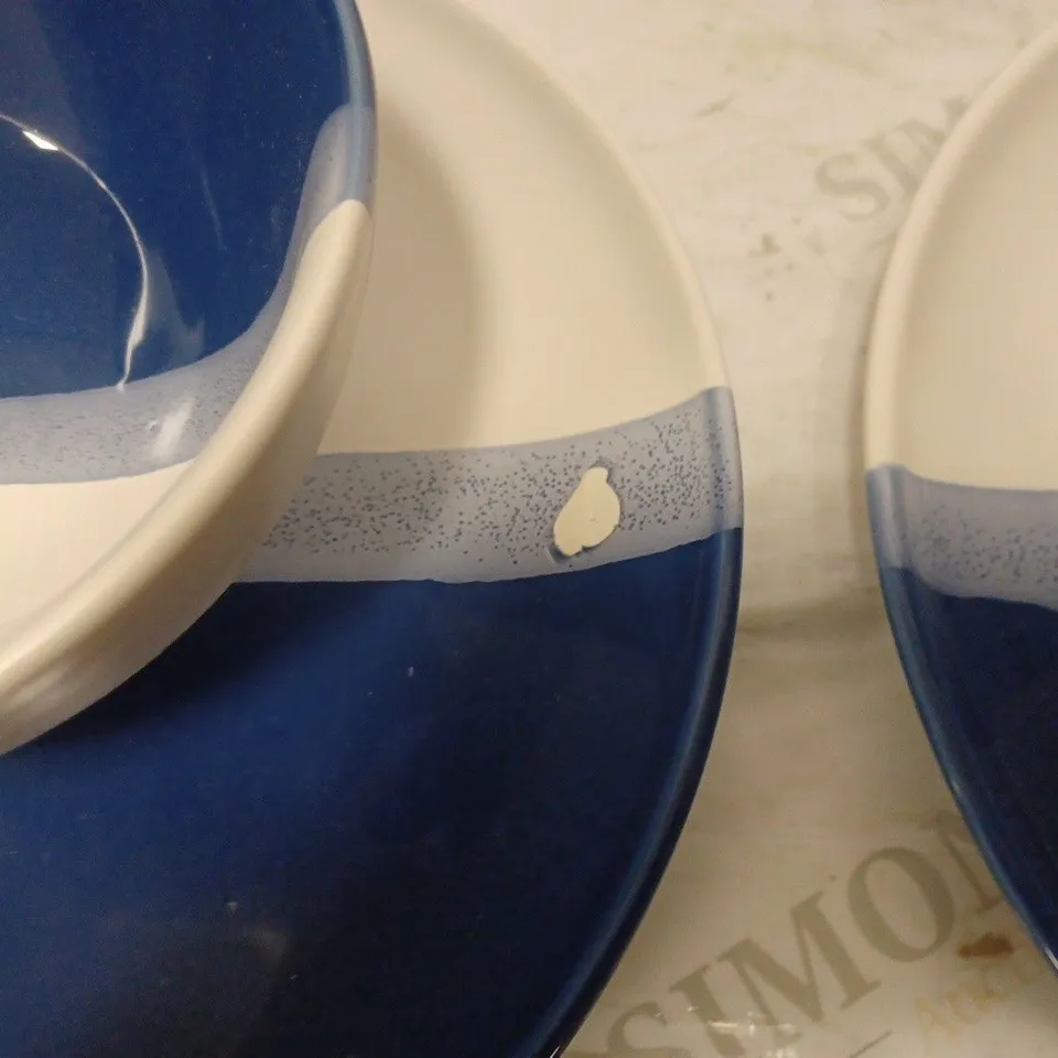 HALLIE GLAZED 12 PC DINNER SET 