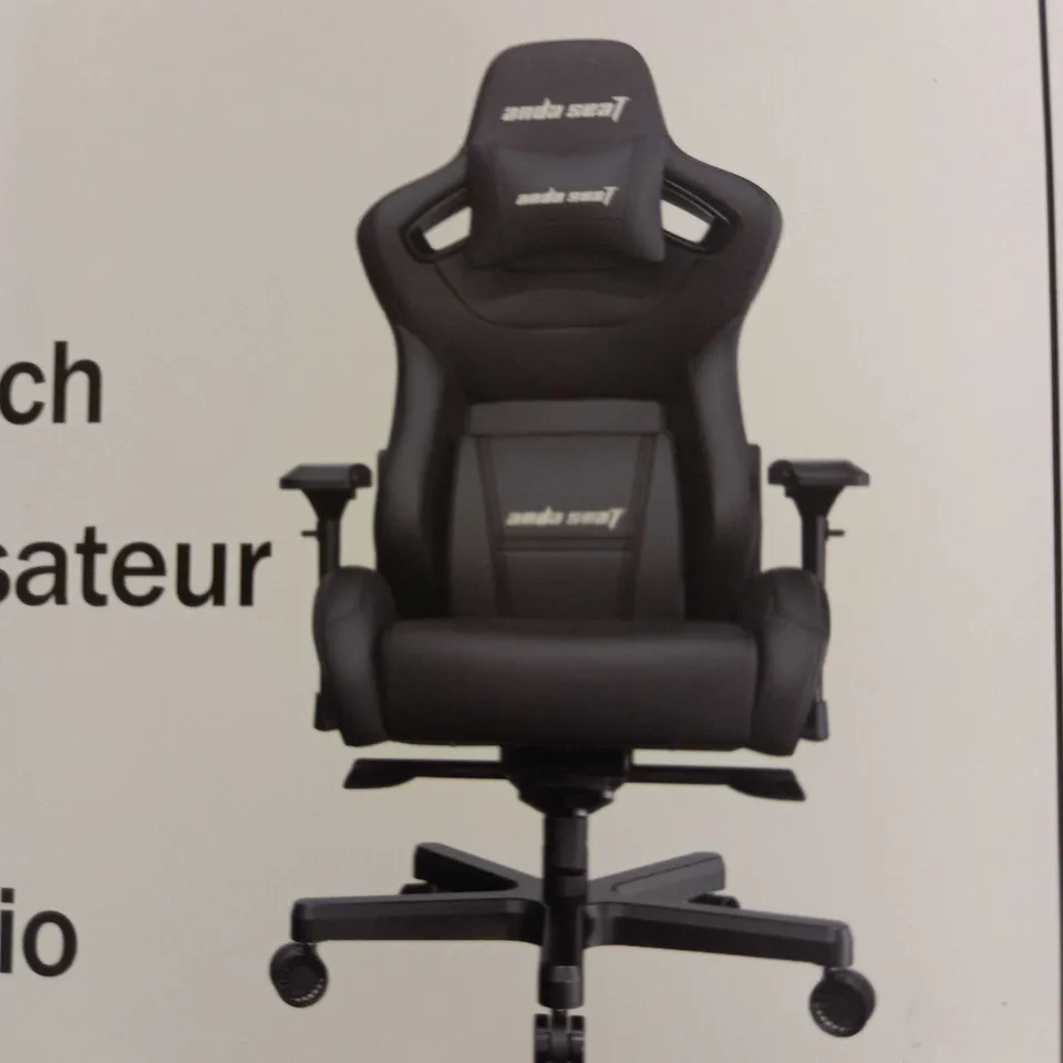 ANDA SEAT GAMING CHAIR, BLACK/ORANGE