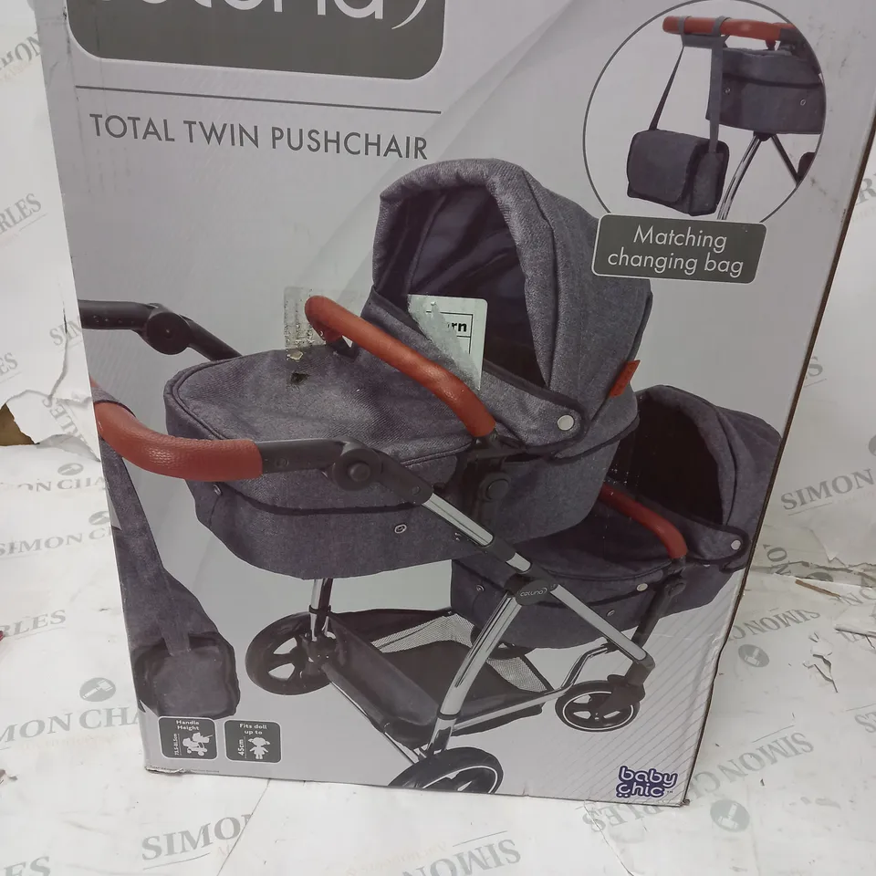 CELUNA TWIN DOLL PUSHCHAIR RRP £129.99
