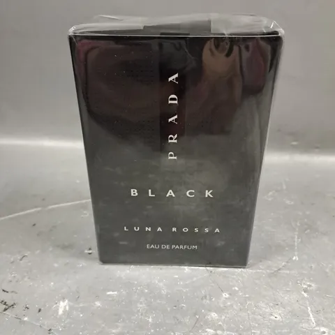 BOXED AND SEALED PRADA BLACK LUNA ROSSA EAU DE PARFUM 50ML