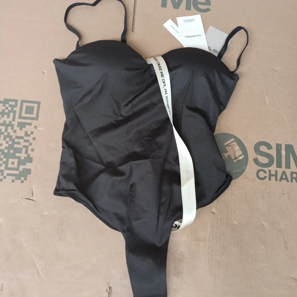 MARS THE LABEL WOMEN'S BODYSUIT IN BLACK SIZE UK 10