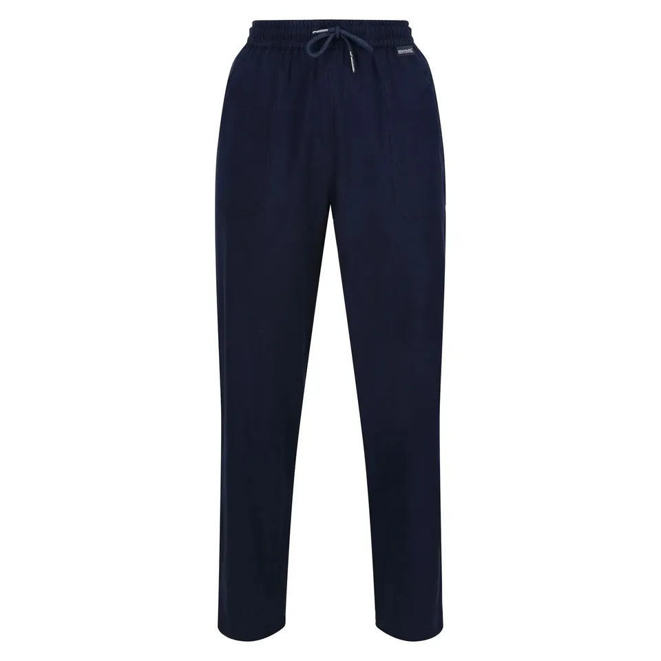 APPROXIMATELY 24 PAIRS OF BRAND NEW REGATTA CORSO TROUSERS NAVY SIZE 8