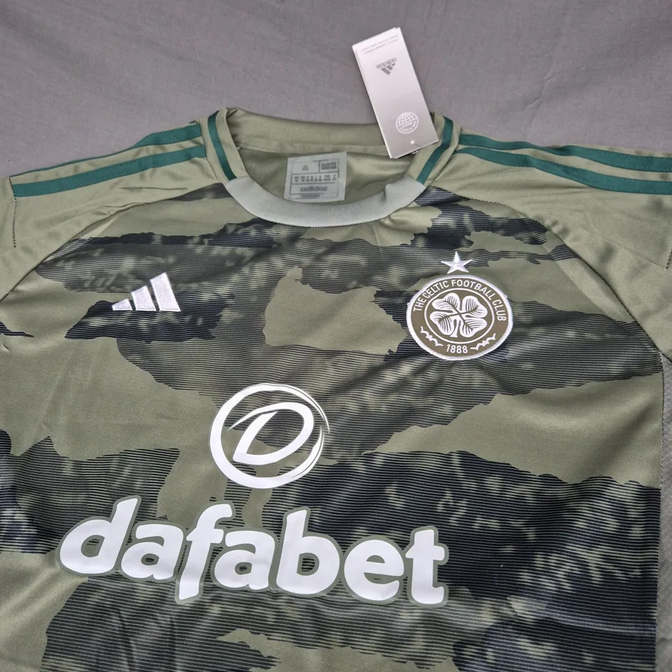 CELTIC FC AWAY JERSEY SIZE XL