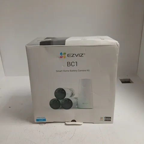 EZVIZ BC1 SMART HOME BATTERY CAMERA KIT (3 CAMERAS) – BOXED