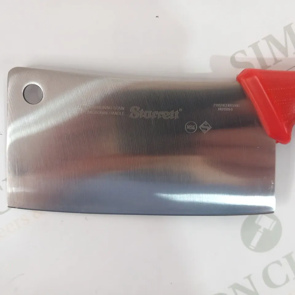 APPROXIMATELY 5 STARRETT CLEAVER WITH SPECIAL BLADE BKR509-6